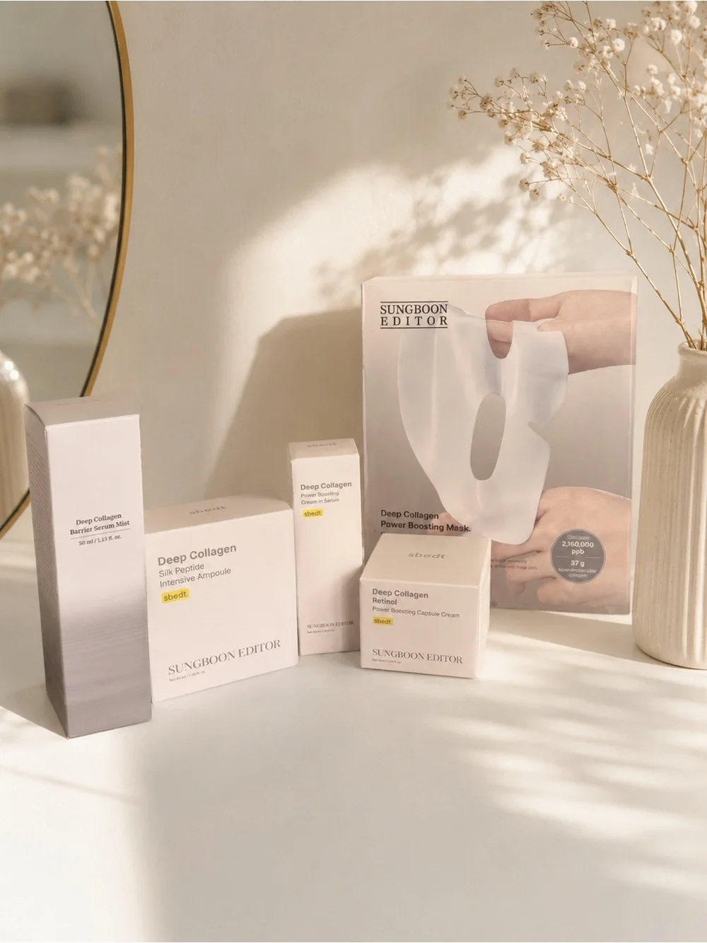 Deep Collagen Skincare Set - White